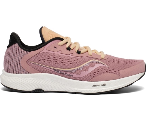 Tenis Saucony Freedom 4 Mujer Zapatillas Running Rosewater / Sunset México MX-680-EW